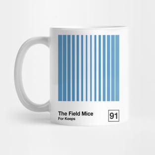 For Keeps / Original Minimalist Style Graphic Artwork Design Mug